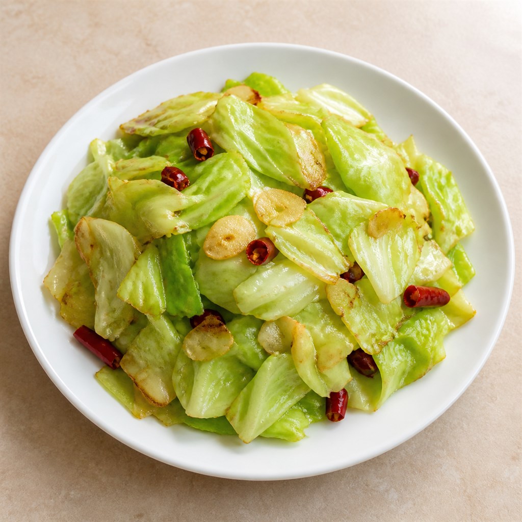 炒包菜